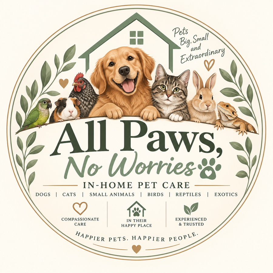 All Paws, No Worries logo